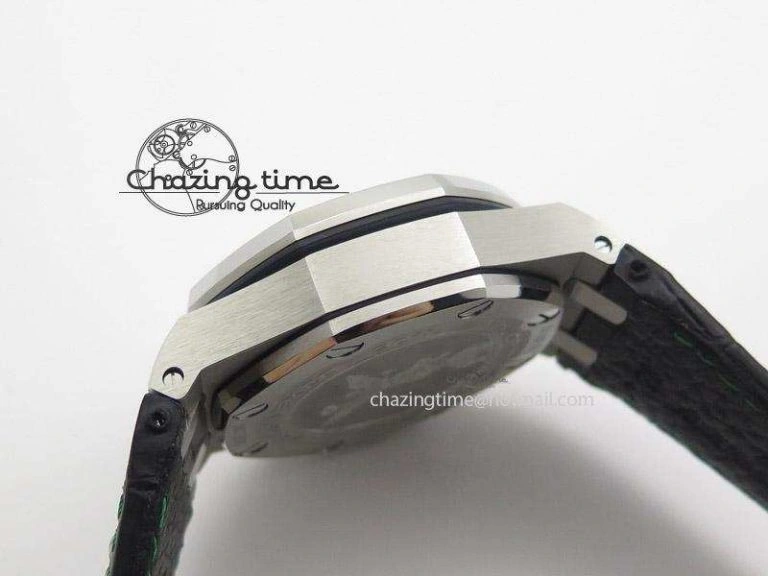 Royal Oak Offshore JF Best Edition “Pride of Mexico” on Black Leather Strap A Upgraded 5123