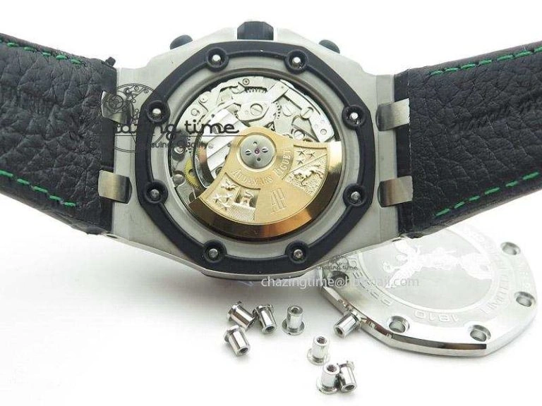 Royal Oak Offshore JF Best Edition “Pride of Mexico” on Black Leather Strap A Upgraded 5123