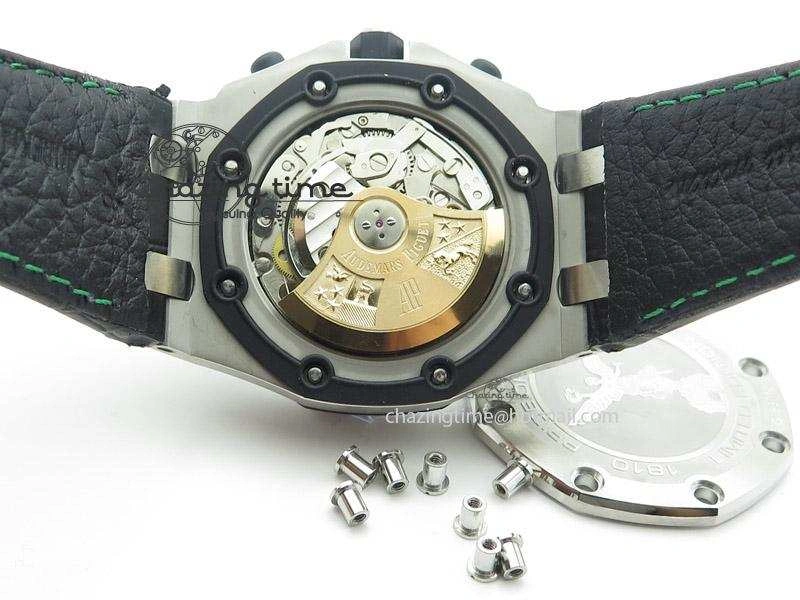 Royal Oak Offshore JF Best Edition “Pride of Mexico” on Black Leather Strap A Upgraded 5123