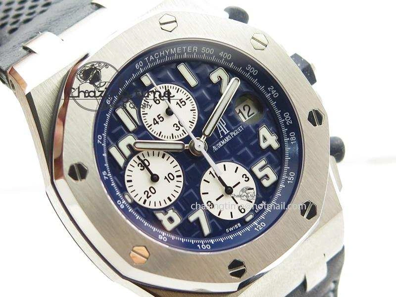 Refined Royal Oak Offshore JF Best Edition “The National  Tour” On Blue Leather Strap A 5122