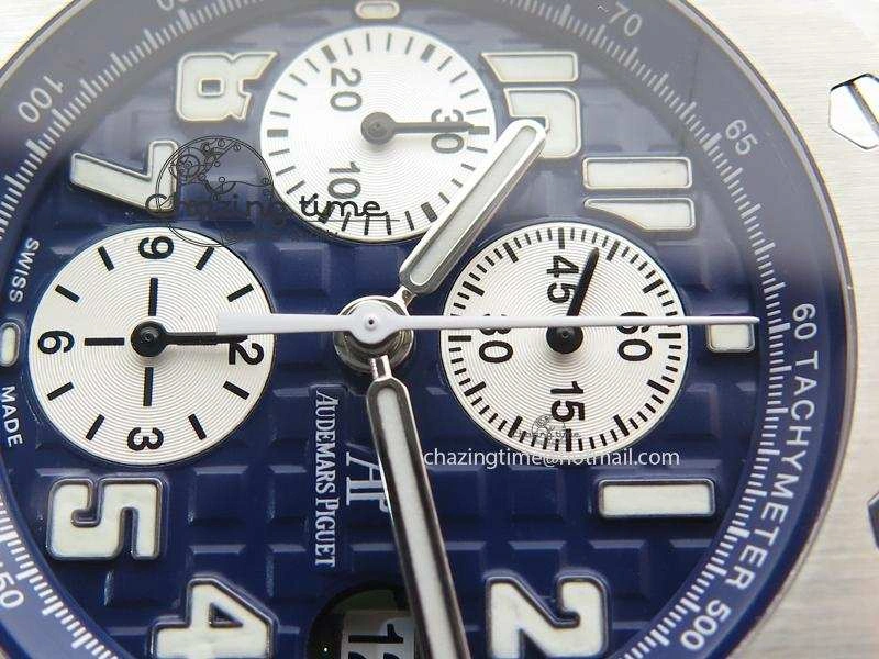 Refined Royal Oak Offshore JF Best Edition “The National  Tour” On Blue Leather Strap A 5122