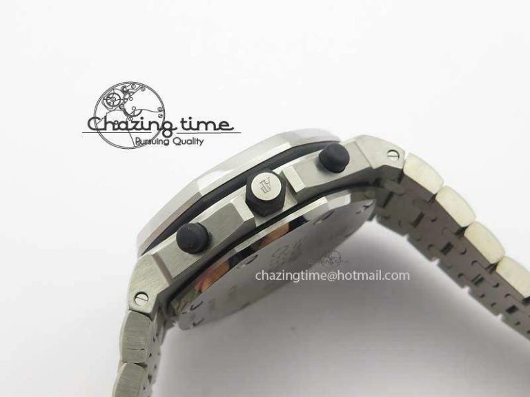 Modern Royal Oak Offshore JF Ultimate Edition Silver Themes On SS Bracelet A7750 V 5057