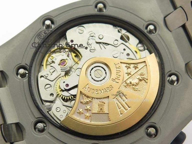 Modern Royal Oak Offshore JF Ultimate Edition Silver Themes On SS Bracelet A7750 V 5057