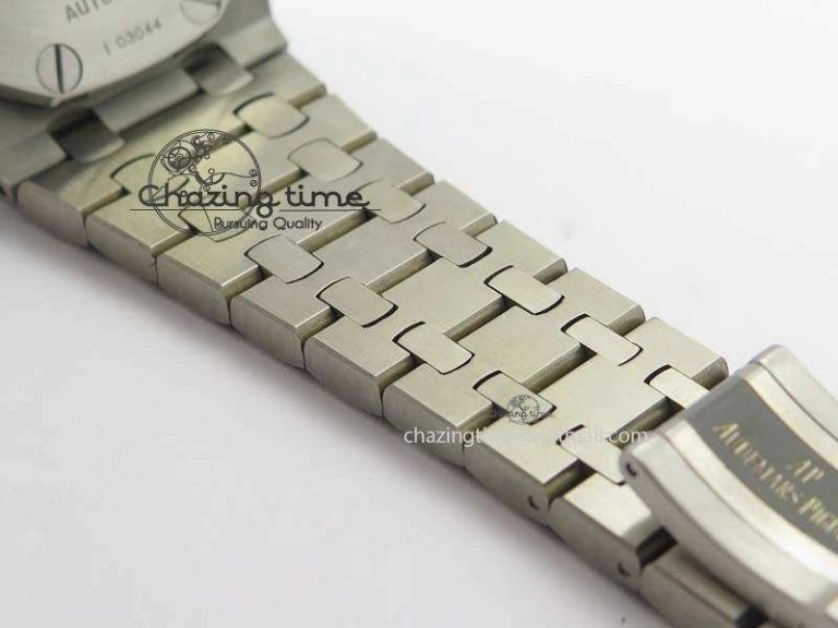 Modern Royal Oak Offshore JF Ultimate Edition Silver Themes On SS Bracelet A7750 V 5057