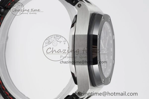 Royal Oak Offshore JJF 1:1 Best Edition “Dark Knight” on Black Red Leather Strap A Efficient 4629