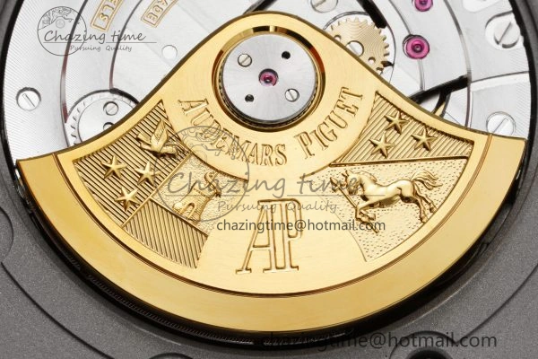 Royal Oak Offshore JJF 1:1 Best Edition “Dark Knight” on Black Red Rubber Strap A Versatile 4631