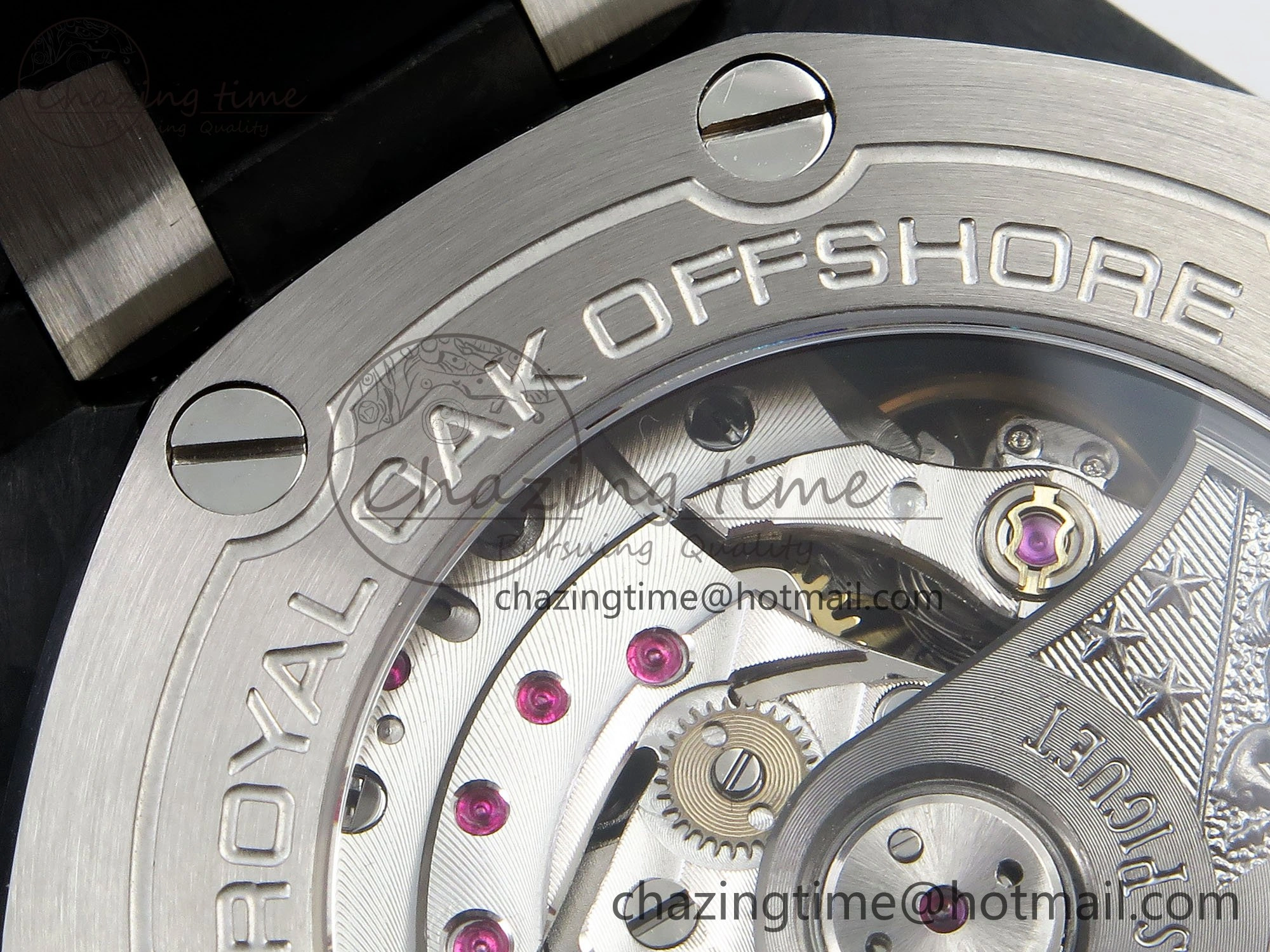 Royal Oak Offshore ‘Jarno Trulli’ APF Best Edition on Black Rubber Strap A Sophisticated 4438
