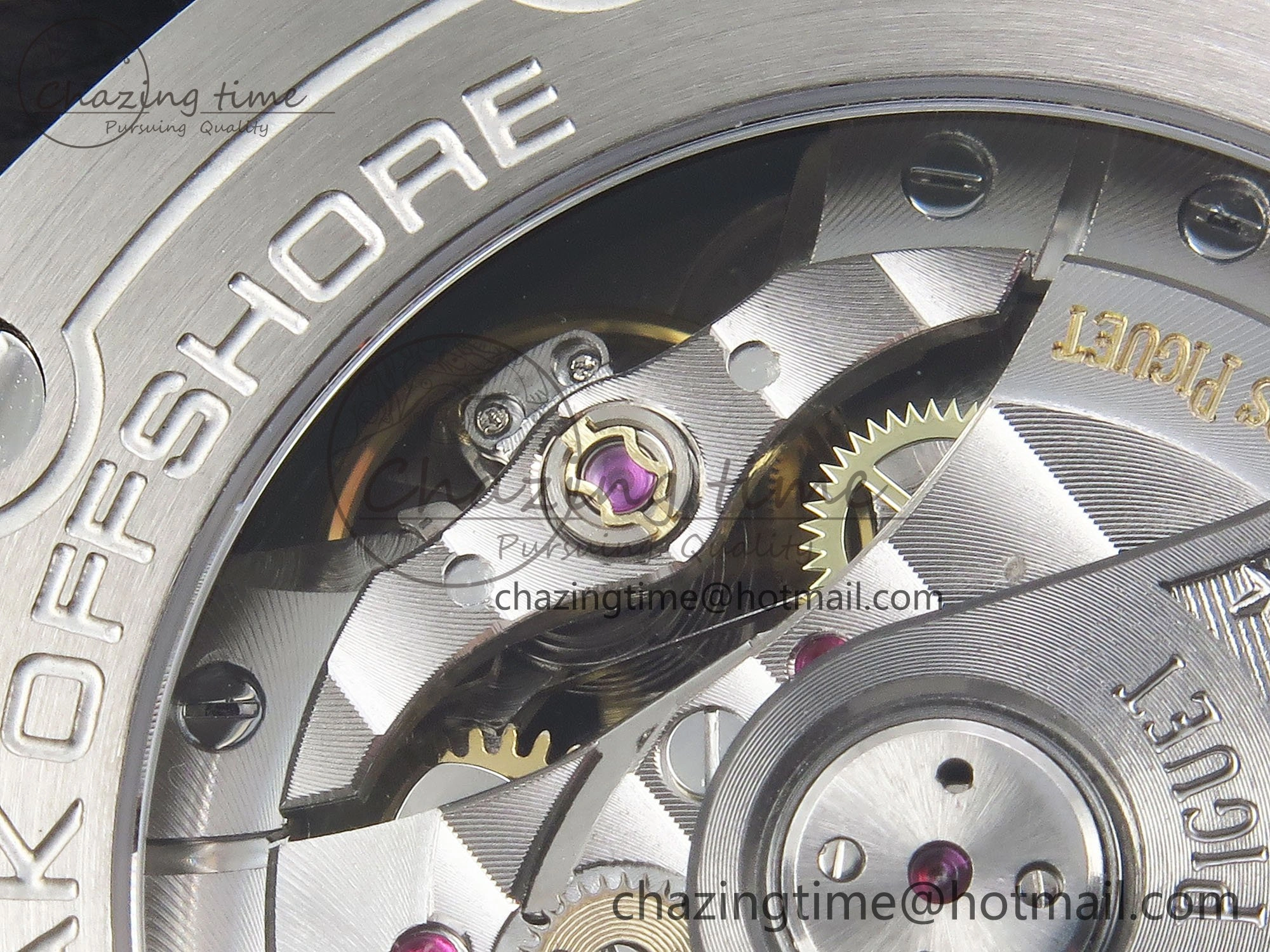 Royal Oak Offshore ‘Jarno Trulli’ APF Best Edition on Black Rubber Strap A Sophisticated 4438