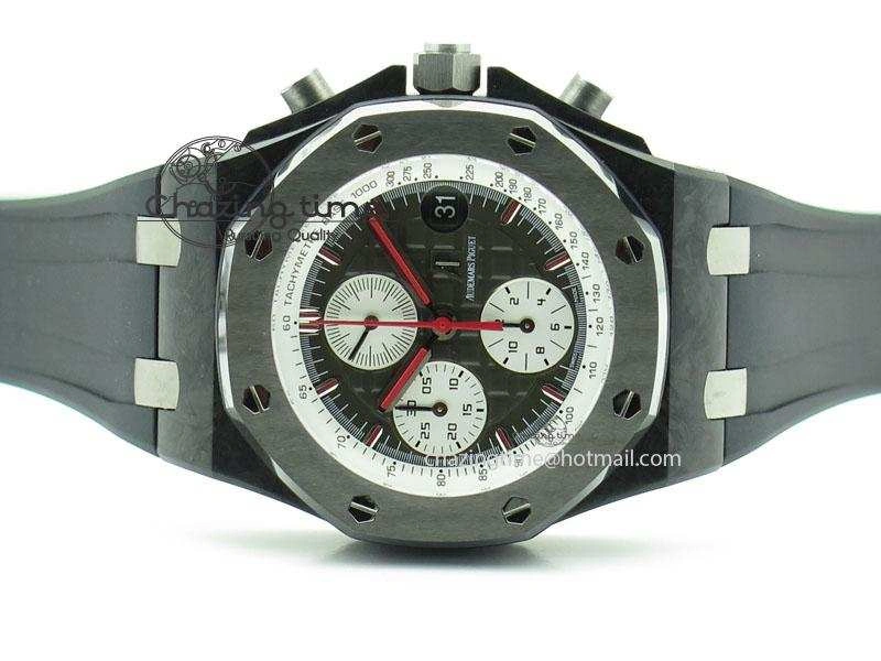 Royal Oak Offshore Jarno Trulli Forged Carbon JF Best Edition on Rubber Strap A Durable 5140