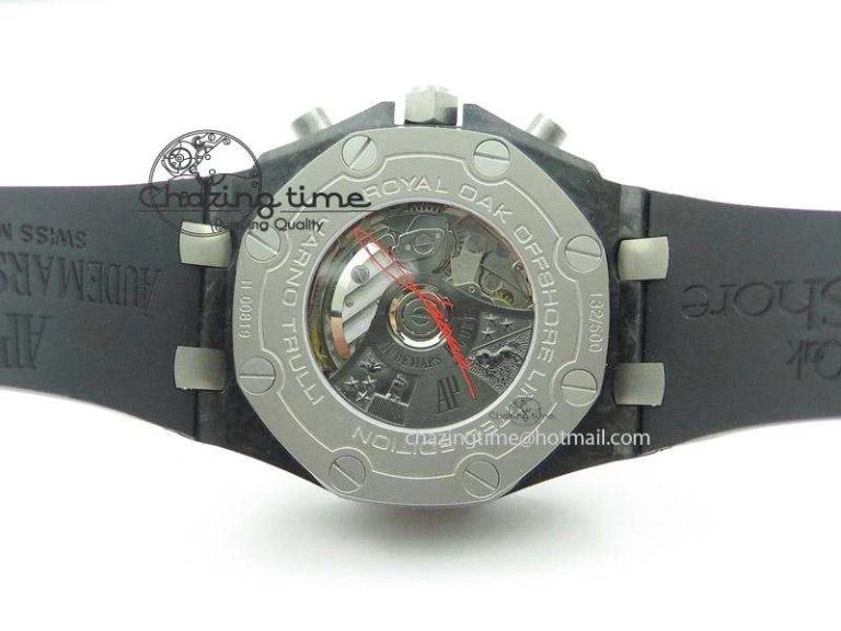 Royal Oak Offshore Jarno Trulli Forged Carbon JF Best Edition on Rubber Strap A Durable 5140