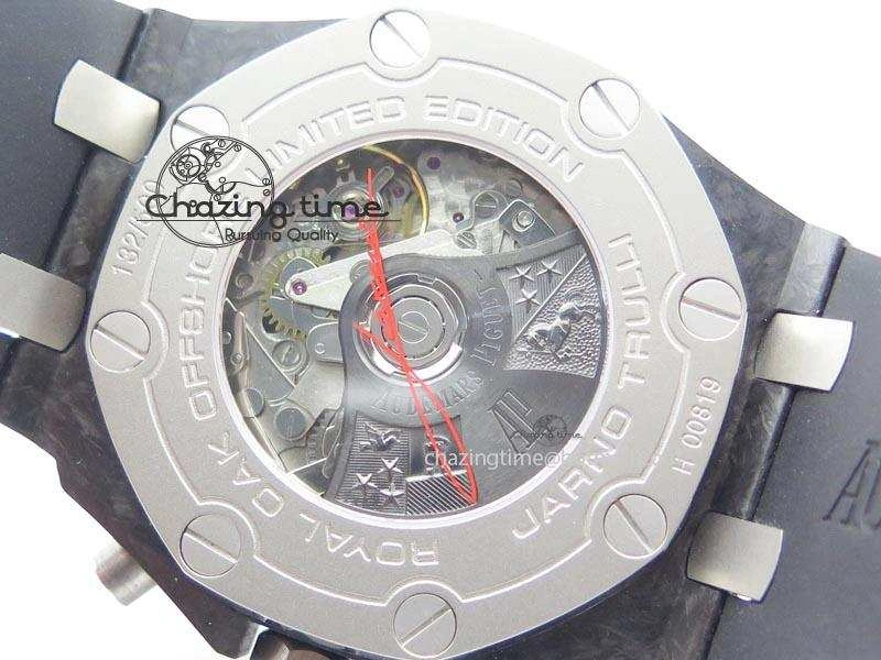 Royal Oak Offshore Jarno Trulli Forged Carbon JF Best Edition on Rubber Strap A Durable 5140