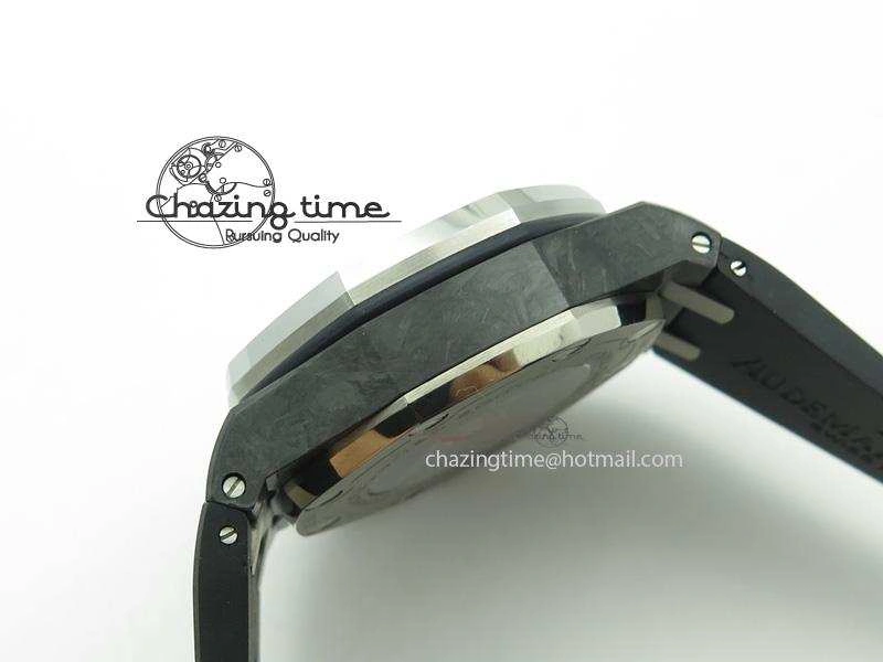 Royal Oak Offshore Jarno Trulli Forged Carbon JF Best Edition on Rubber Strap A Durable 5140