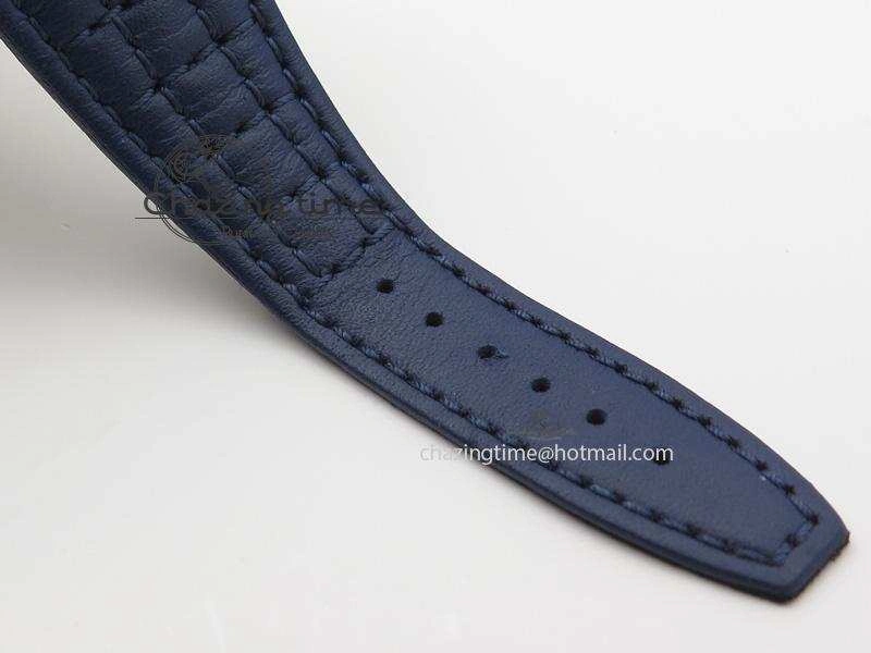 Royal Oak Offshore Juan Pablo Montoya JF Best Edition Blue Dial On Blue Leather Strap A Lightweight 5087