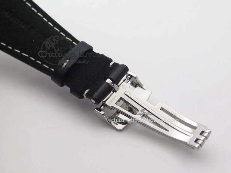 Breathable Royal Oak Offshore Juan Pablo Montoya JF Best Edition White Dial On Black Leather Strap A 5092