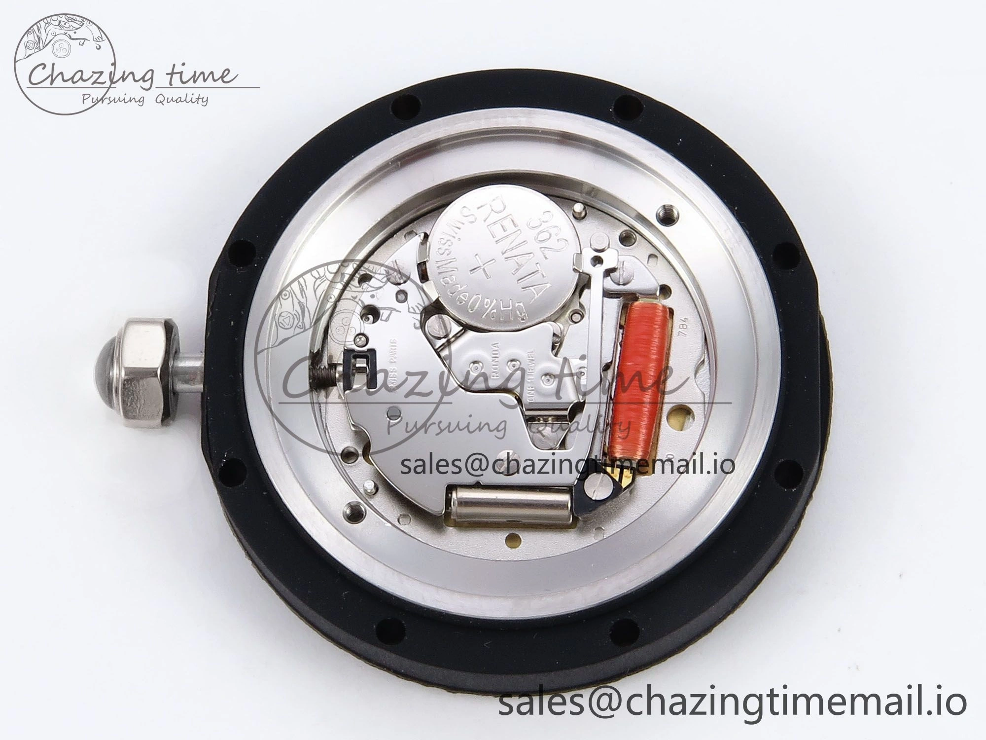 Royal Oak Offshore Ladies 33mm SS DRF Best Edition White Dial Diamonds Bezel on White Leather Strap ETA Quartz Trendy 4396