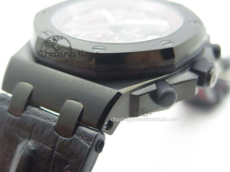 Compact Royal Oak Offshore “Las Vegas” JF Best Edition On Black Leather Strap A 5111