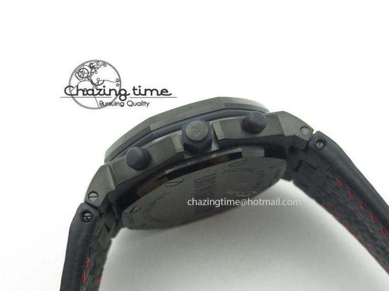 Compact Royal Oak Offshore “Las Vegas” JF Best Edition On Black Leather Strap A 5111