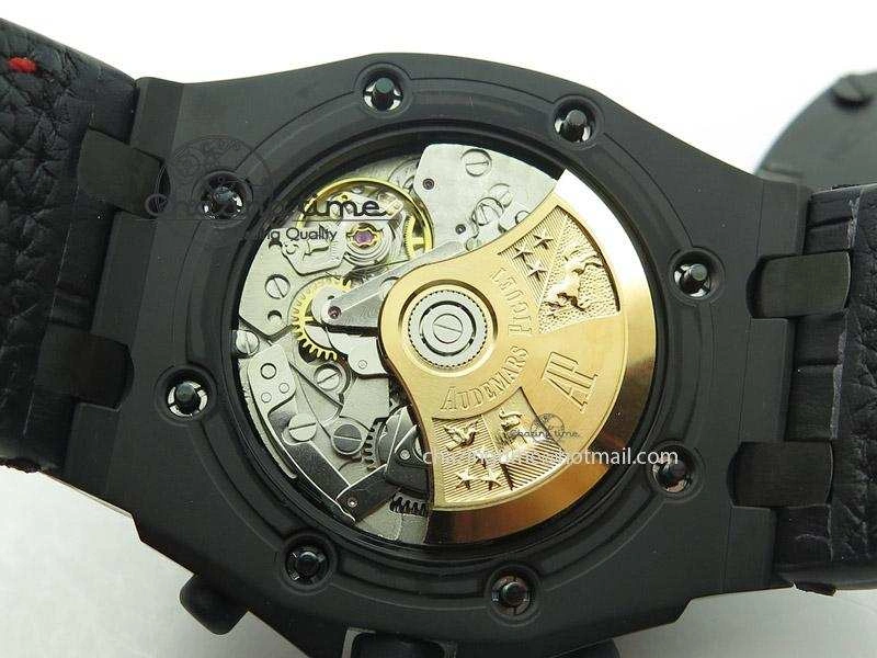Compact Royal Oak Offshore “Las Vegas” JF Best Edition On Black Leather Strap A 5111