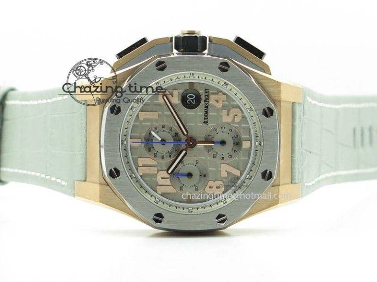 Royal Oak Offshore LeBron James Cermet Bezel JF Best Edition On Leather Strap A3126 (Free Rubber Strap) QuickDry 5118