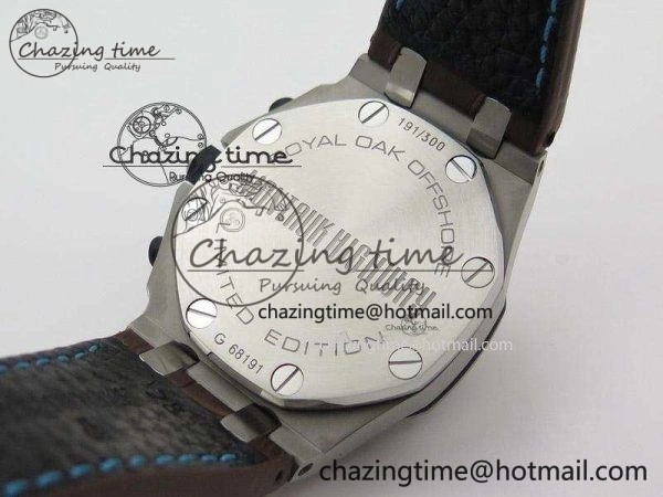 Durable Royal Oak Offshore Montauk Highway JF Best Edition on Brown Leather Strap A 5129