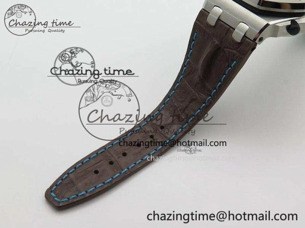 Durable Royal Oak Offshore Montauk Highway JF Best Edition on Brown Leather Strap A 5129