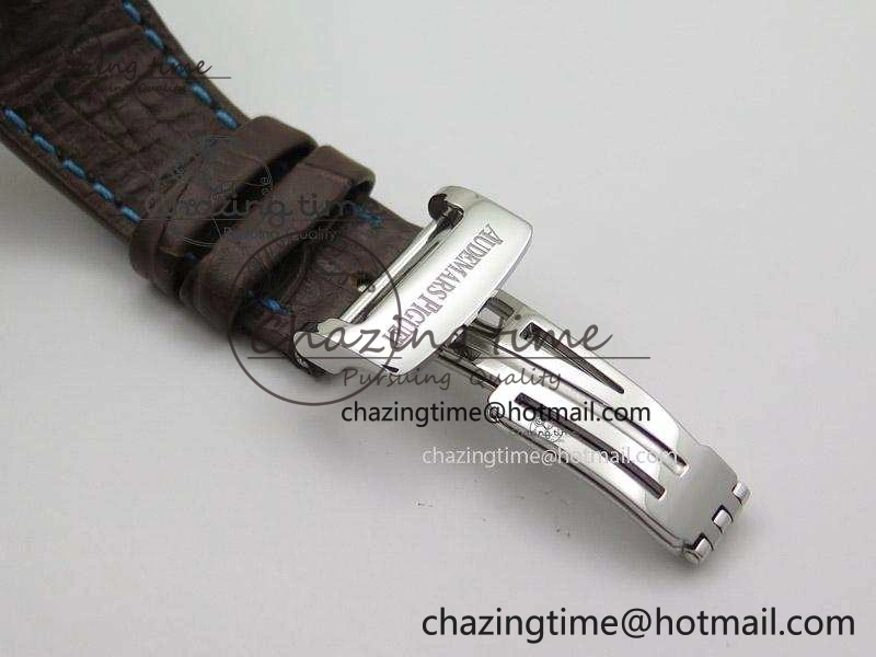 Durable Royal Oak Offshore Montauk Highway JF Best Edition on Brown Leather Strap A 5129