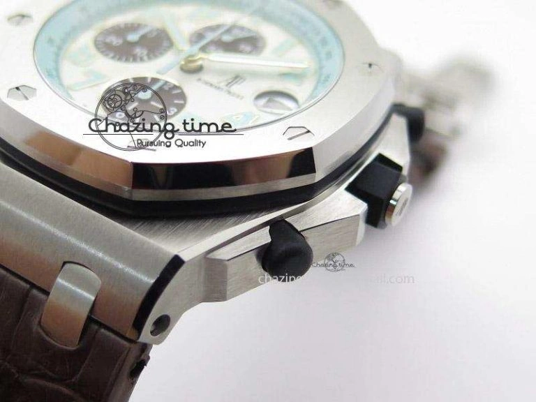 Durable Royal Oak Offshore Montauk Highway JF Best Edition on Brown Leather Strap A 5129