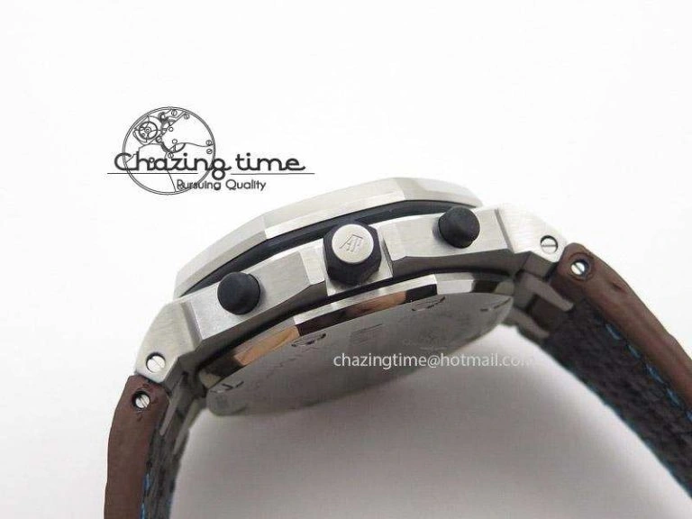 Durable Royal Oak Offshore Montauk Highway JF Best Edition on Brown Leather Strap A 5129