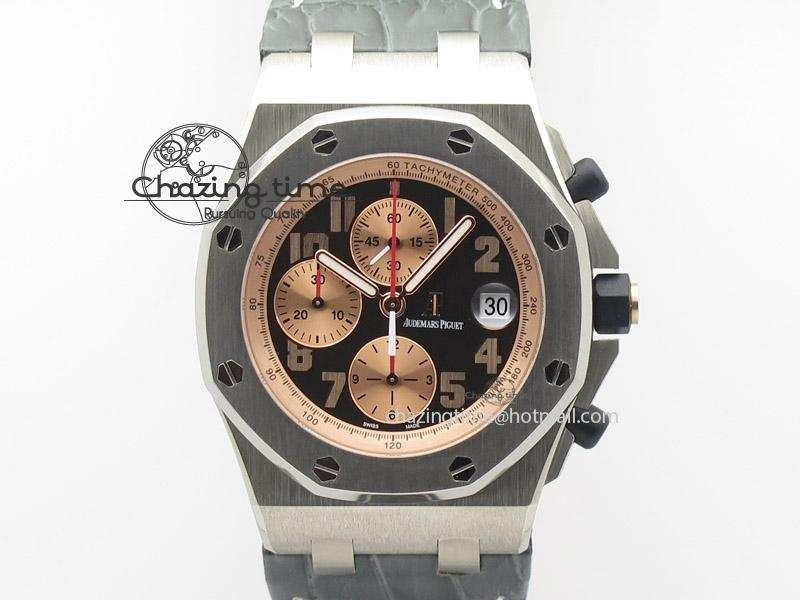 RelaxedFit Royal Oak Offshore “Pride of Indonesia” JF Best Edition On Grey Leather Strap A 5105