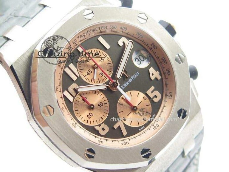RelaxedFit Royal Oak Offshore “Pride of Indonesia” JF Best Edition On Grey Leather Strap A 5105