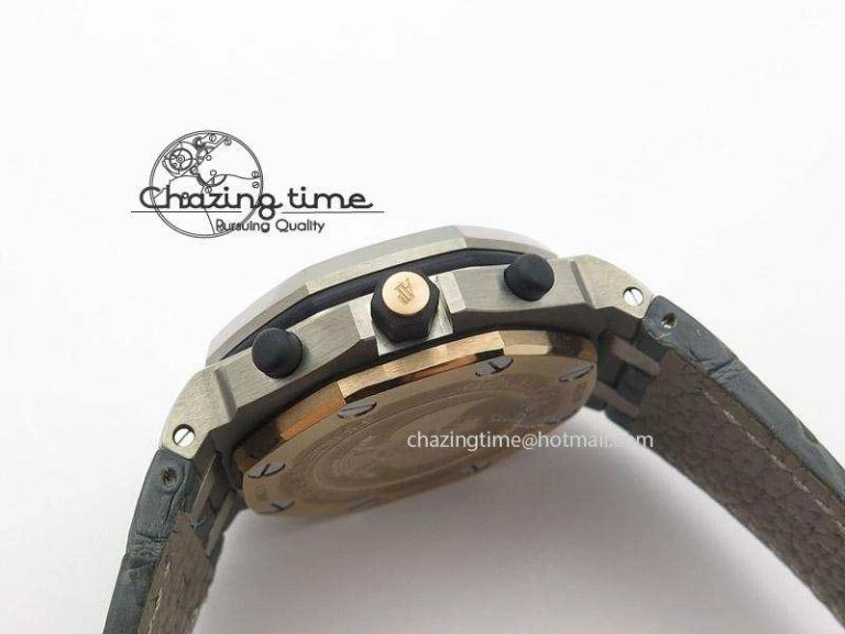 RelaxedFit Royal Oak Offshore “Pride of Indonesia” JF Best Edition On Grey Leather Strap A 5105