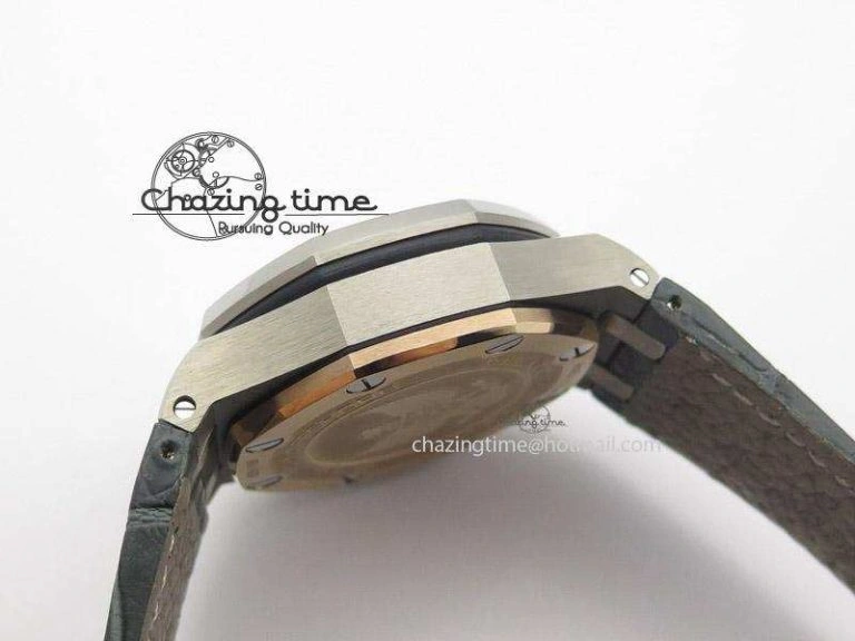RelaxedFit Royal Oak Offshore “Pride of Indonesia” JF Best Edition On Grey Leather Strap A 5105