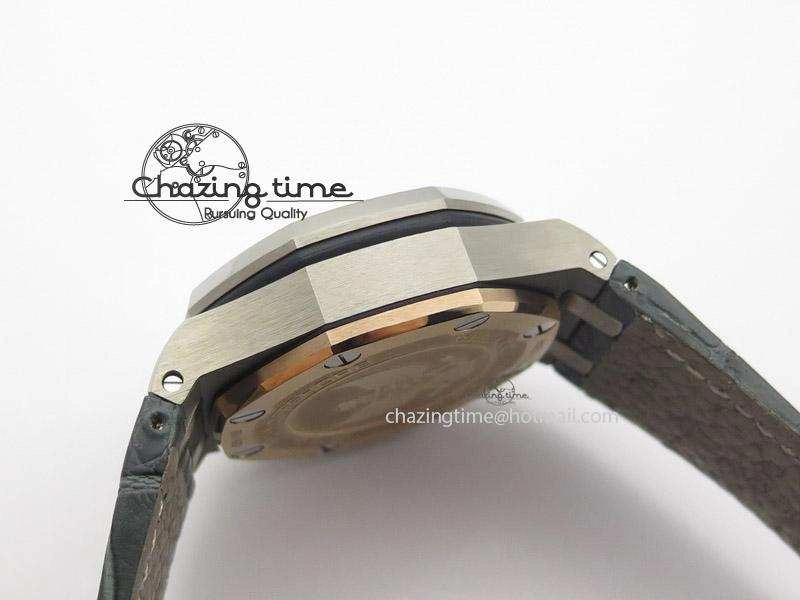 RelaxedFit Royal Oak Offshore “Pride of Indonesia” JF Best Edition On Grey Leather Strap A 5105