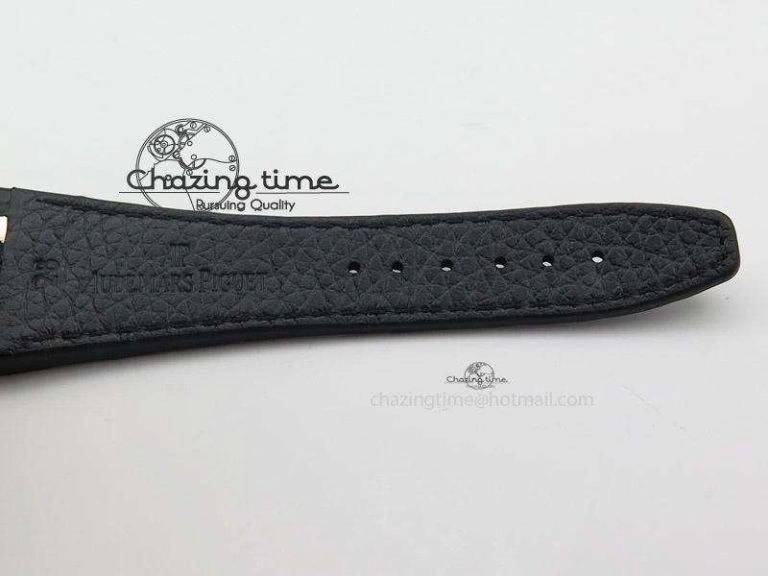 Royal Oak Offshore RG Full Paved Diamonds JF Best Edition on Black Leather Strap A ZeroBulk 5143