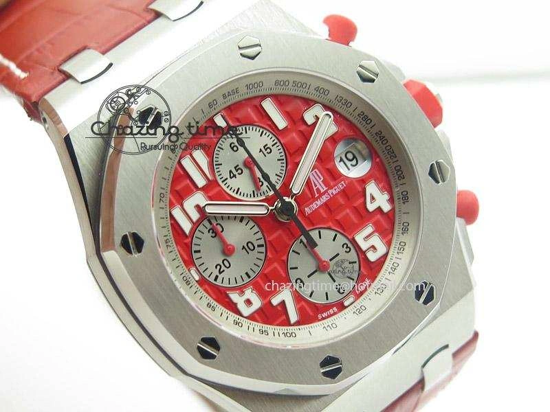 Royal Oak Offshore Rhone Fusterie JF Best Edition On Leather Strap A Flexible 5114