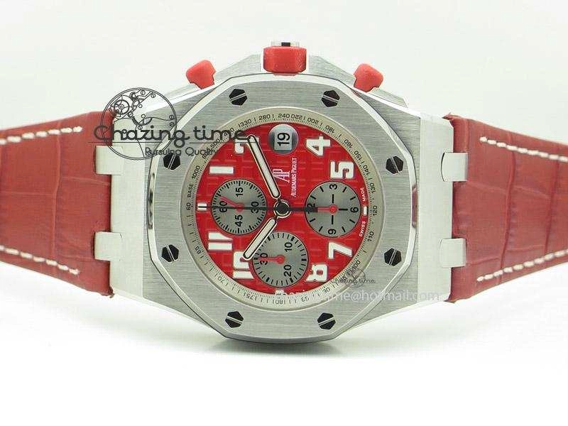 Royal Oak Offshore Rhone Fusterie JF Best Edition On Leather Strap A Flexible 5114
