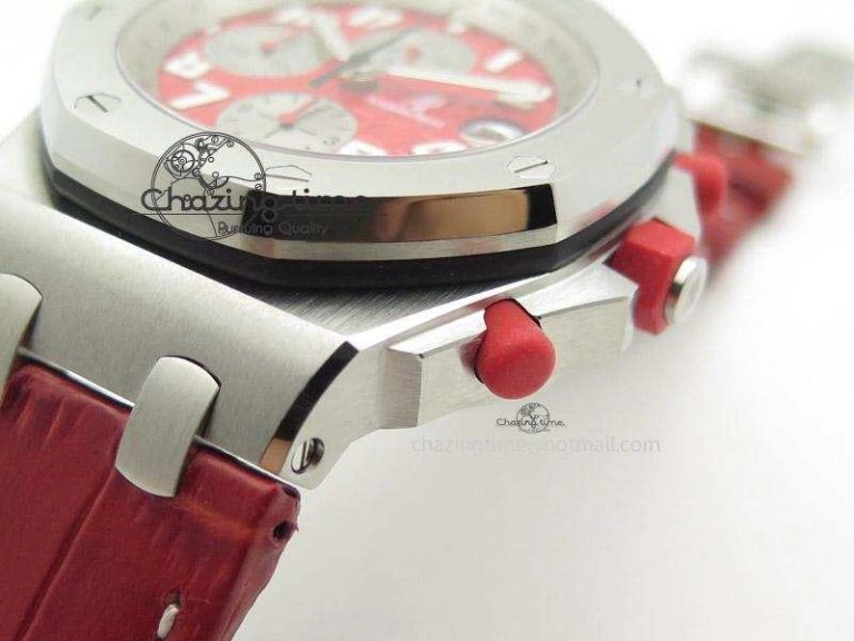 Royal Oak Offshore Rhone Fusterie JF Best Edition On Leather Strap A Flexible 5114