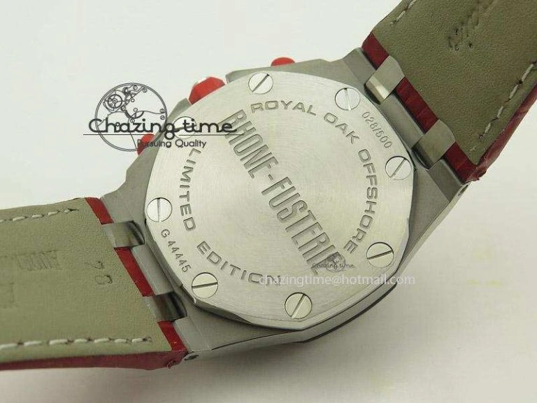 Royal Oak Offshore Rhone Fusterie JF Best Edition On Leather Strap A Flexible 5114