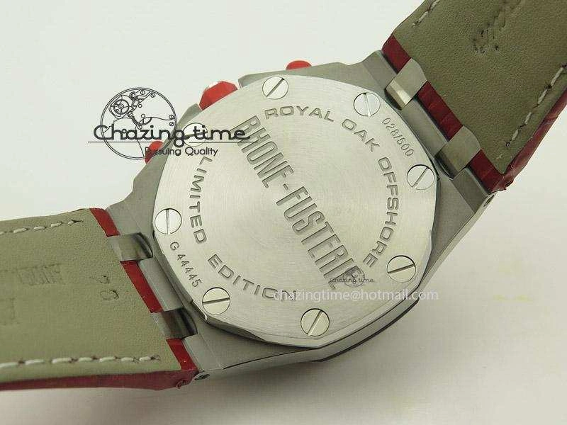 Royal Oak Offshore Rhone Fusterie JF Best Edition On Leather Strap A Flexible 5114