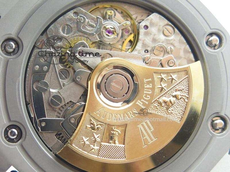 Royal Oak Offshore Rhone Fusterie JF Best Edition On Leather Strap A Flexible 5114