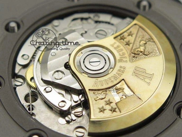 Royal Oak Offshore Rhone Fusterie JF Best Edition On Leather Strap A Flexible 5114