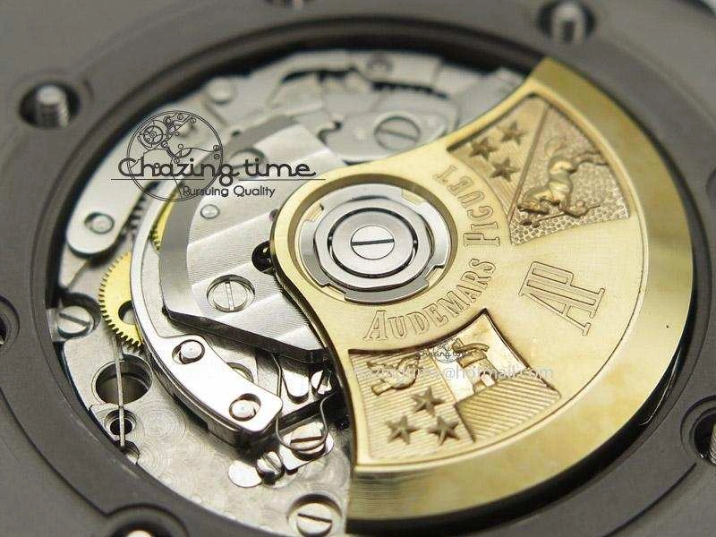 Royal Oak Offshore Rhone Fusterie JF Best Edition On Leather Strap A Flexible 5114