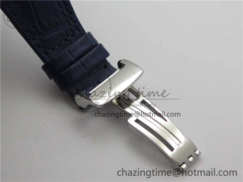 Packable Royal Oak Offshore Ruben Barrichello II JF Best Edition Blue Dial on Blue Leather Strap A3126 V 4861