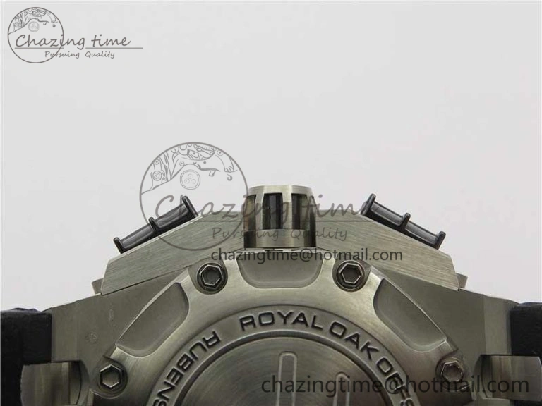 Royal Oak Offshore Ruben Barrichello II JF Best Edition Skeleton Dial on Black Leather Strap A3126 V Affordable 4859