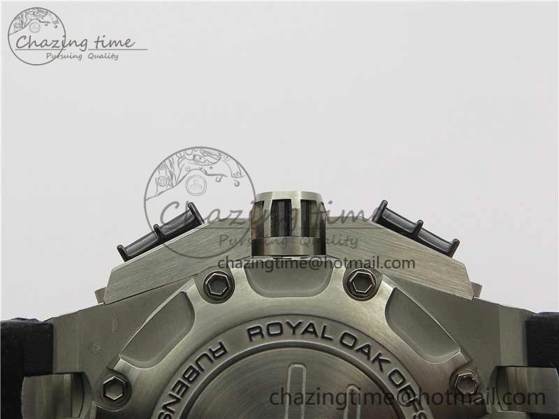 Royal Oak Offshore Ruben Barrichello II JF Best Edition Skeleton Dial on Black Leather Strap A3126 V Affordable 4859