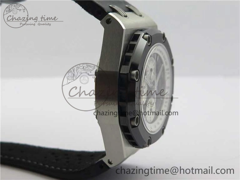 Royal Oak Offshore Ruben Barrichello II JF Best Edition Skeleton Dial on Black Leather Strap A3126 V Affordable 4859