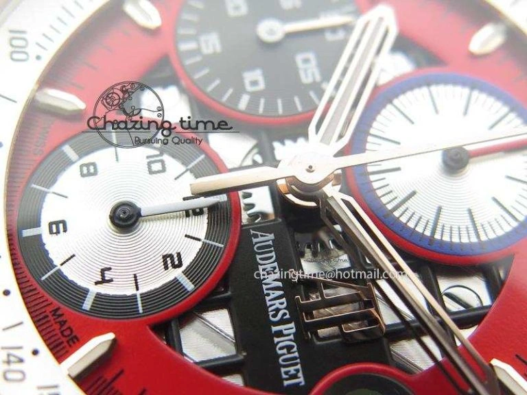 Royal Oak Offshore Ruben Barrichello III RG JF Best Edition On Black Leather Strap A UrbanChic 5104