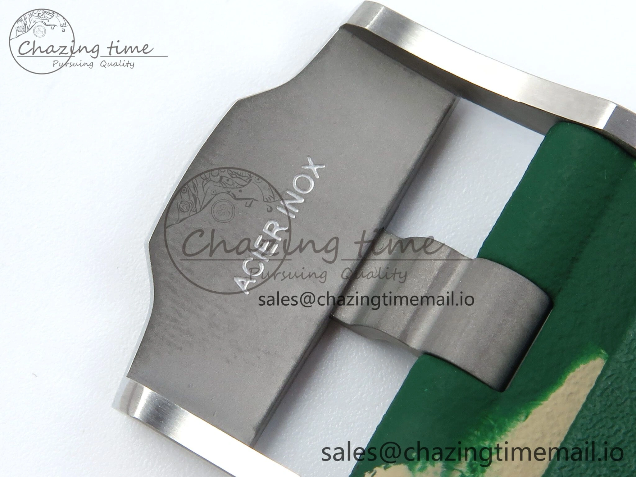 EasyCare Royal Oak Offshore SS APF Best Edition Cream Dial on Green Camou Rubber Strap A 4272