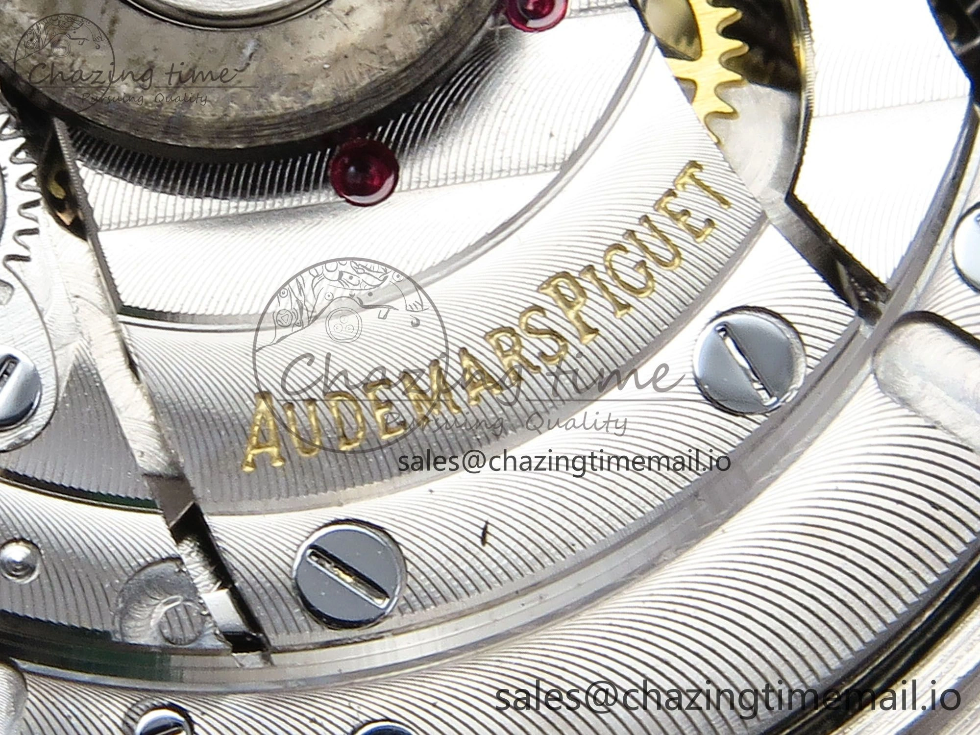EasyCare Royal Oak Offshore SS APF Best Edition Cream Dial on Green Camou Rubber Strap A 4272