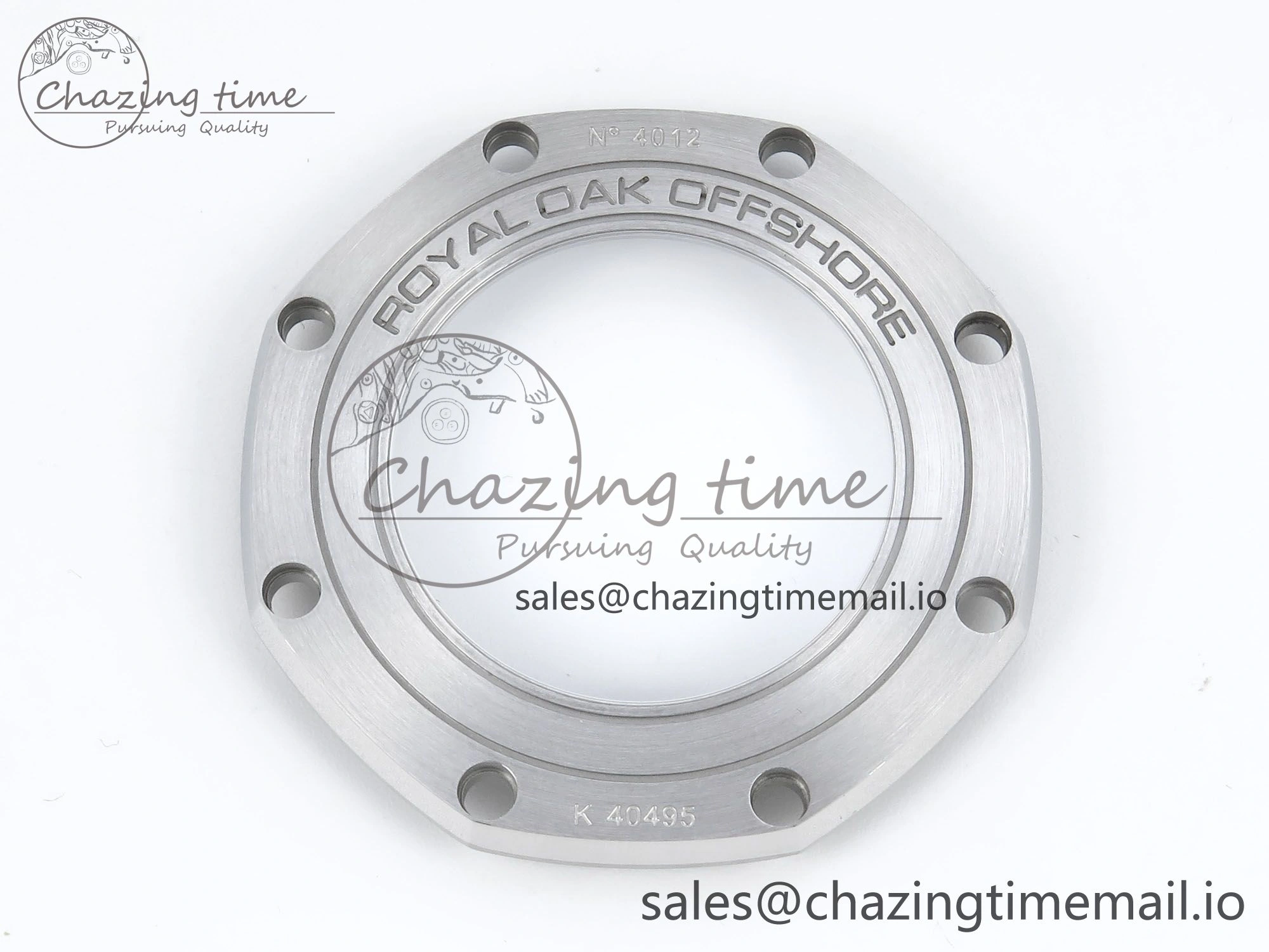 EasyCare Royal Oak Offshore SS APF Best Edition Cream Dial on Green Camou Rubber Strap A 4272